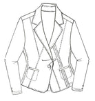 PAULA RYAN Girlfriend Jacket - Sand - Paula Ryan