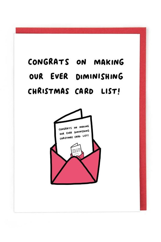 Diminishing Card List