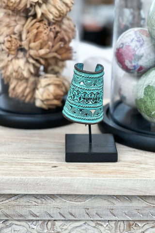 Verde Green Bronze Amulet