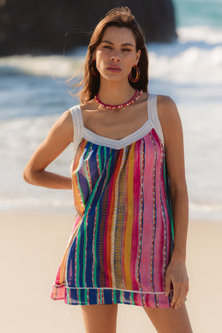 I AM PYLGRYM Palmas Top - Calypso Stripe