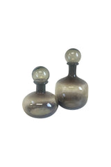 Black Glass Decanter - Small