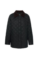 MOKE Daisy Quilt Jacket - Black - Magpie Style