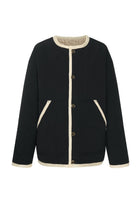 MOKE Juniper Reversible Jacket - Black/Cream - Magpie Style