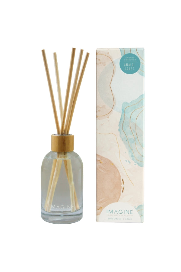 Amalfi Coast Reed Diffuser 200ml - Clear - Magpie Style