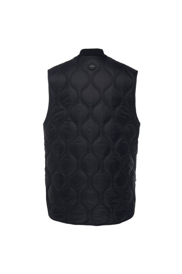 MOKE Neve Quilted Vest - Black - Magpie Style
