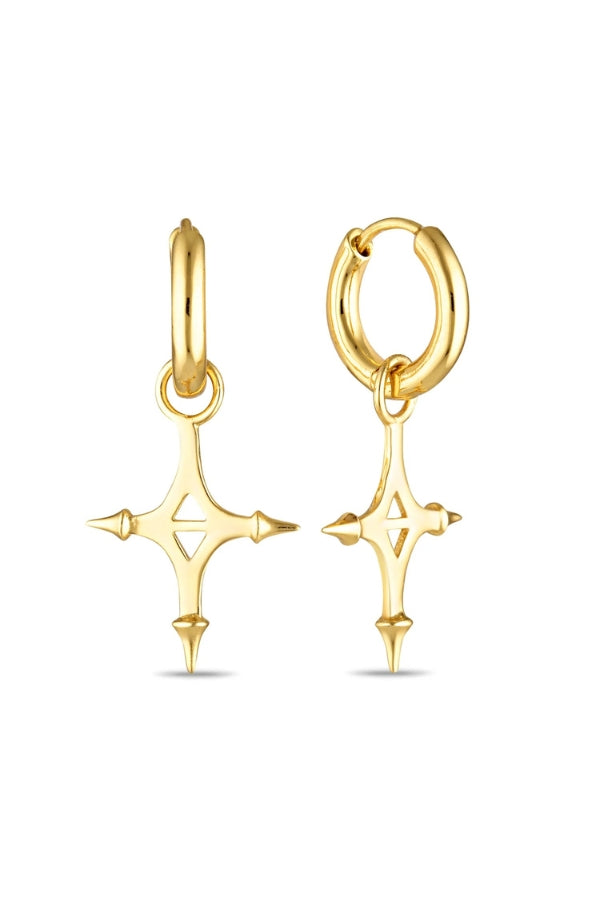 KYOTI Turag Hoops - Gold - Magpie Style