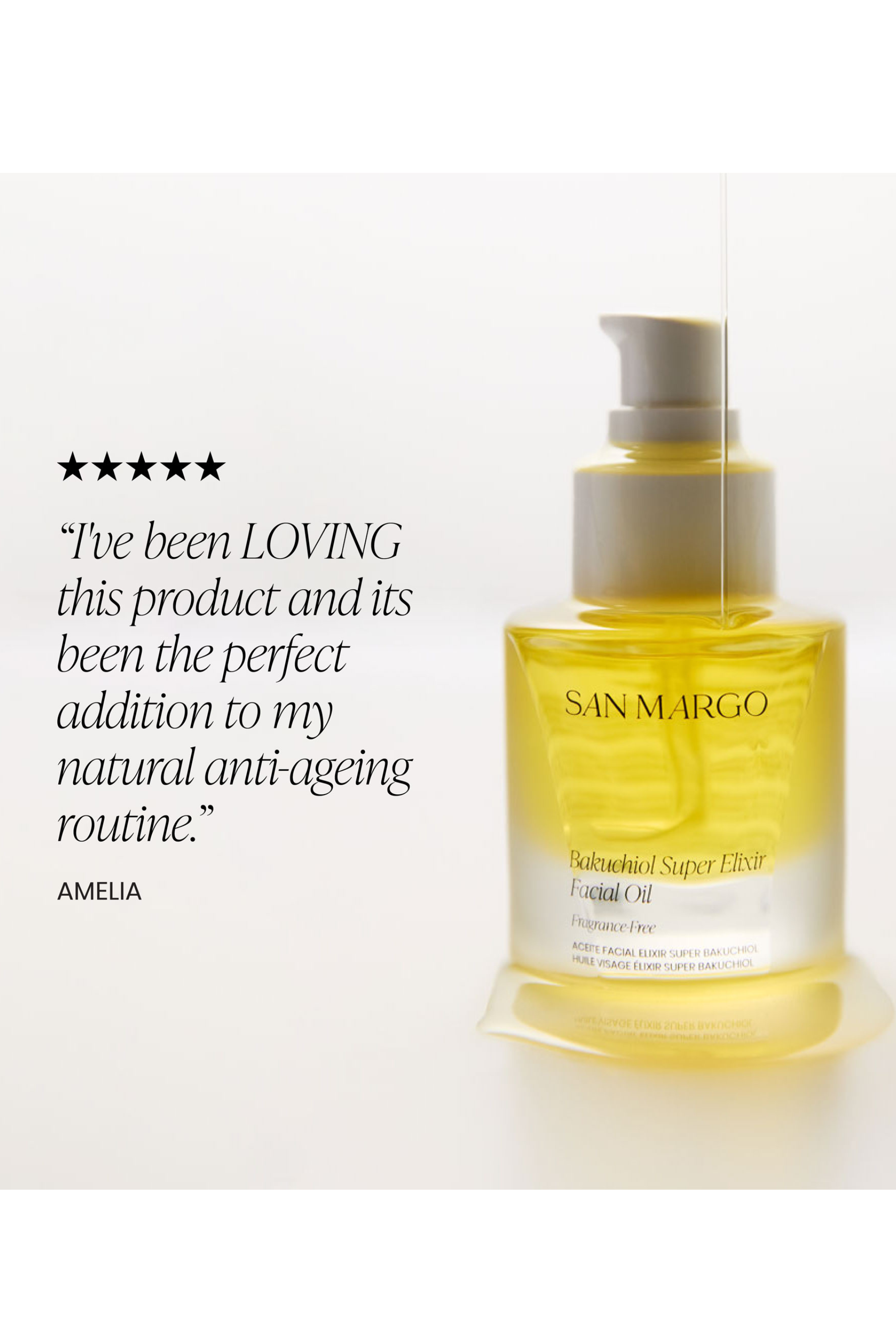 SAN MARGO - Bakuchiol Super Elixir Facial Oil 30ml - Paula Ryan