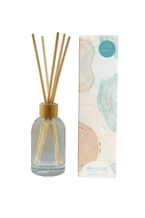 Limoncello Reed Diffuser 200ml - Clear - Magpie Style
