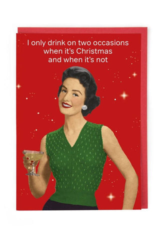 Drink at Christmas