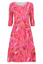 ALQUEMA - 3/4 Smash Pocket Dress - Coral Paradise - Magpie Style