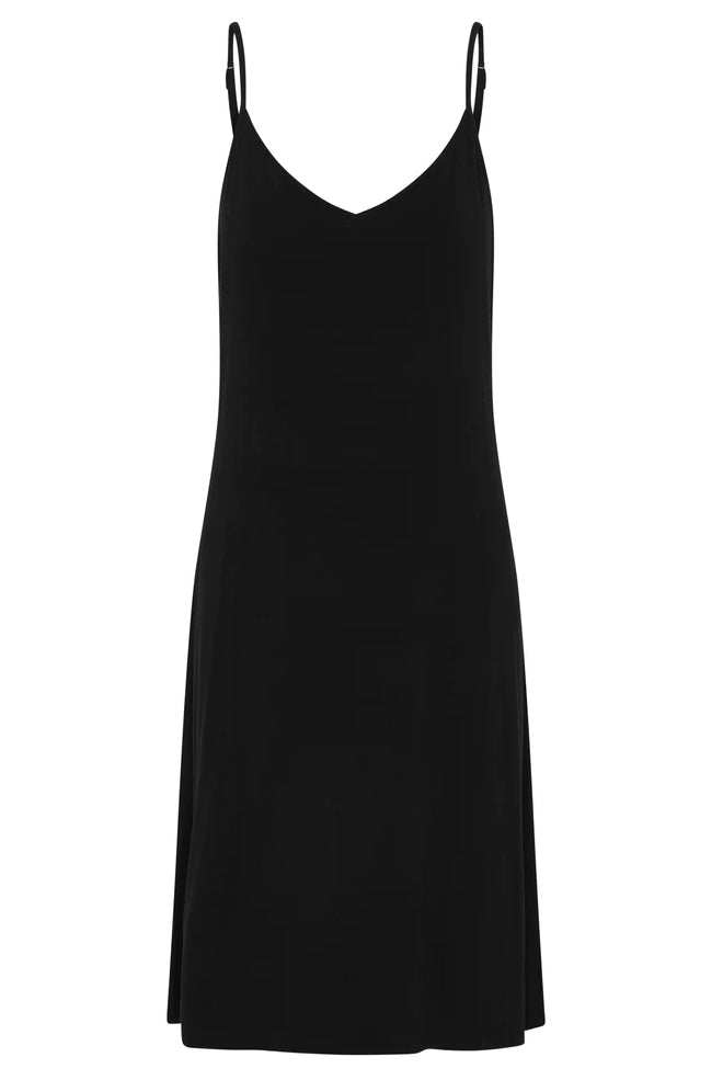 ALQUEMA - Bamboo Slip Dress Black - Magpie Style