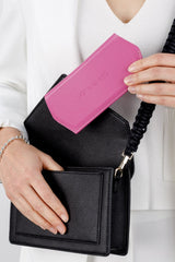 Fox and Leo glasses case - Hot Pink