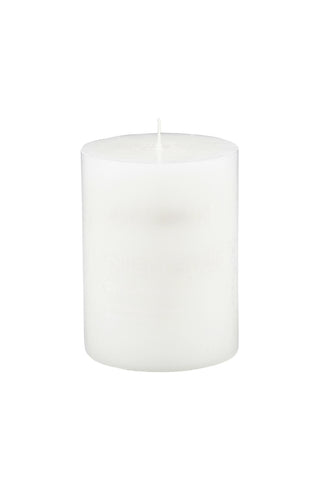 White Pillar Candle - Small