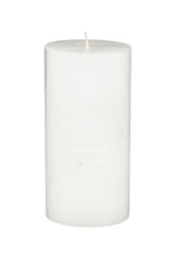 White Pillar Candle - Large