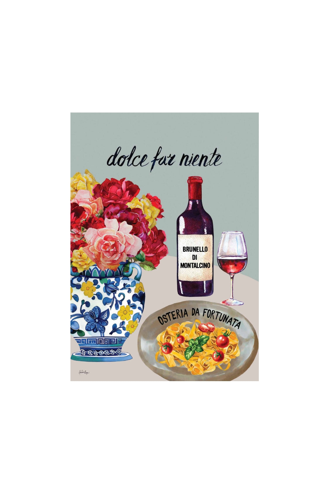 Card - Dolce Far Niente - Magpie Style