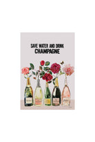Card - Save Water Drink Champagne - Magpie Style