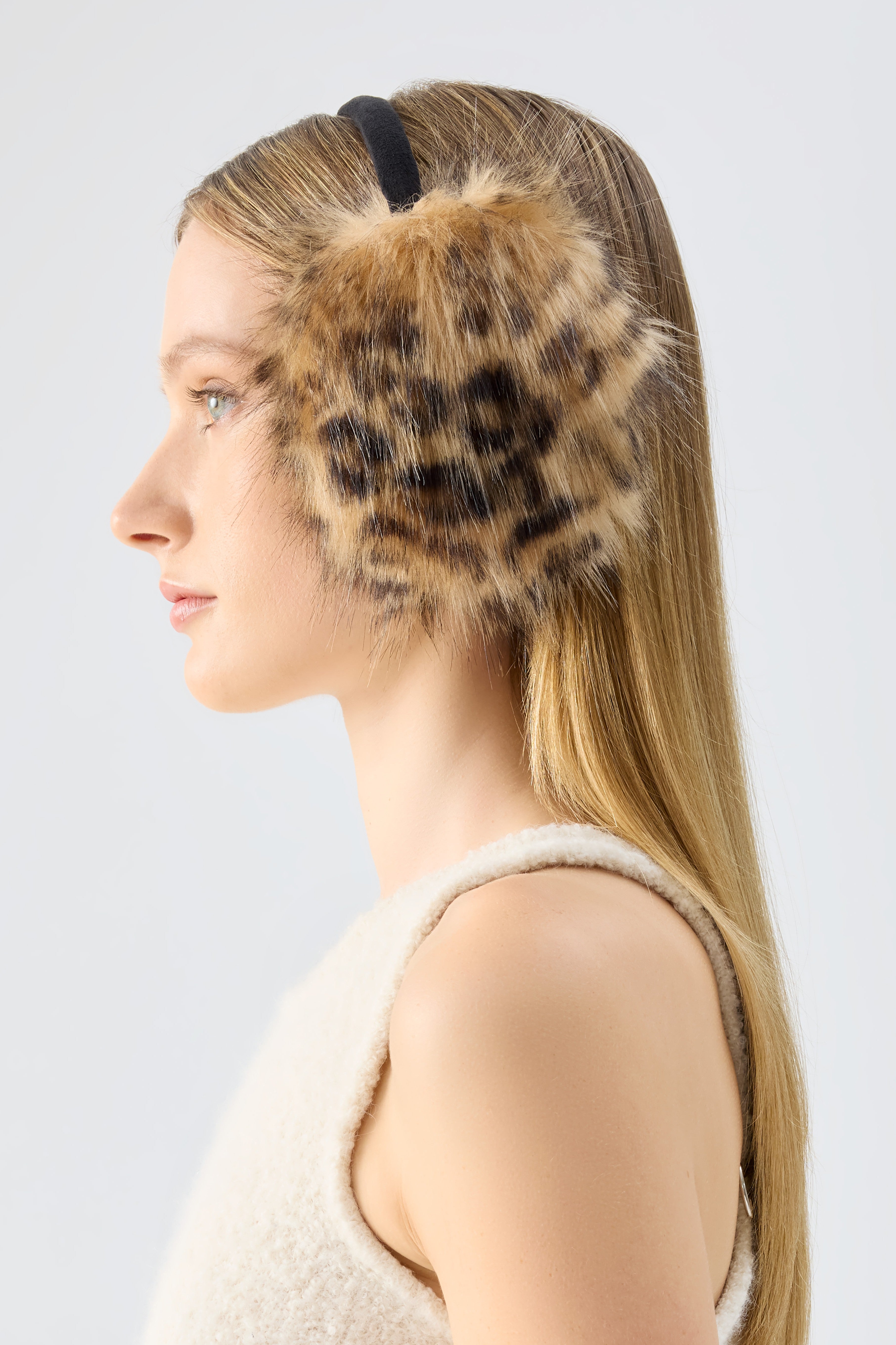 UNREAL FUR All Ears Earmuffs - Leopardess - Magpie Style