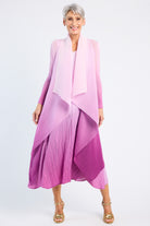 ALQUEMA - Long Estrella Dress Ombre Smoky Rose - Magpie Style