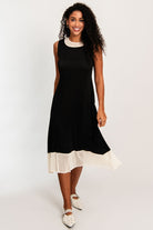 ALQUEMA - Kambe Dress - Black Cream - Magpie Style