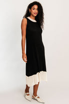 ALQUEMA - Kambe Dress - Black Cream - Magpie Style