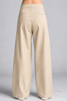 PAULA RYAN Drill Sailor Pant - Sand - Magpie Style