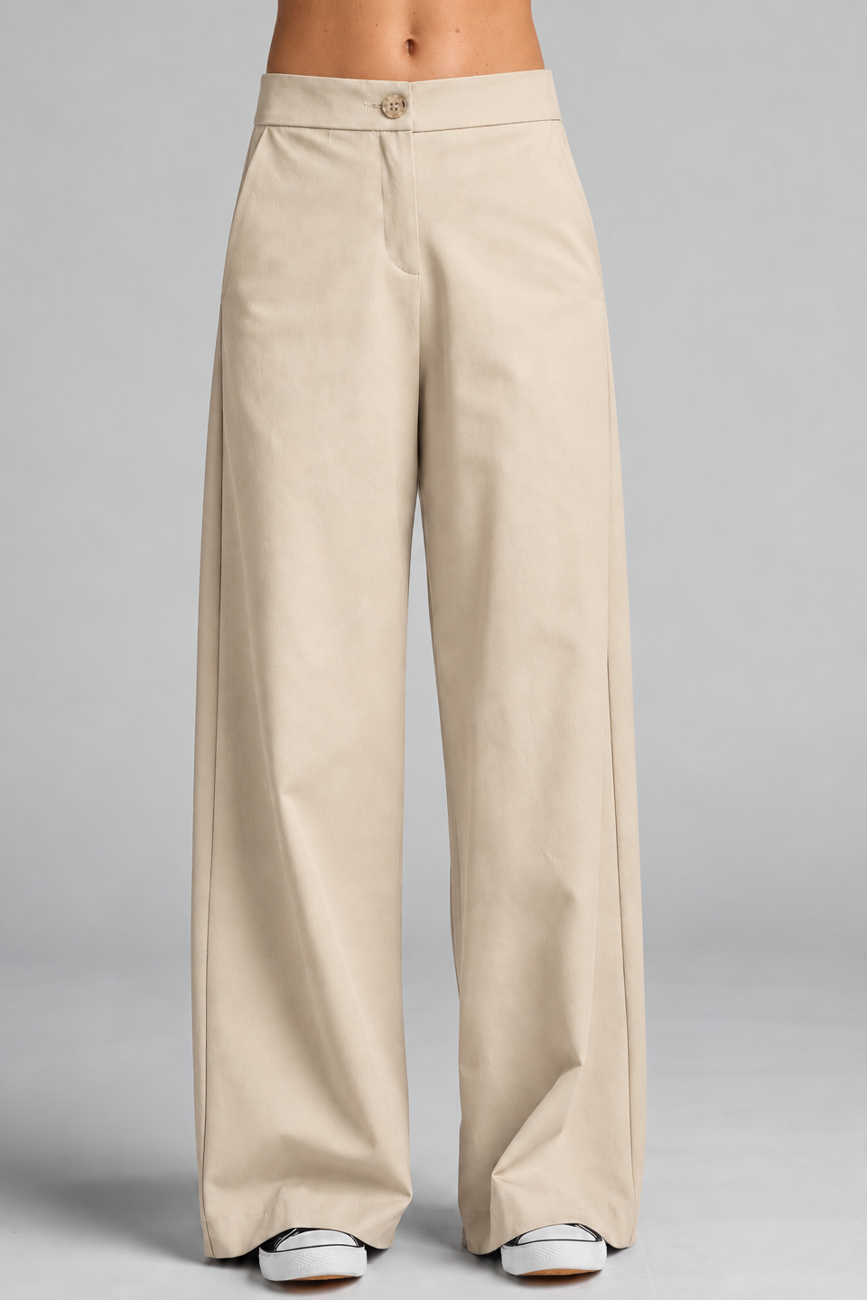 PAULA RYAN Drill Sailor Pant - Sand - Magpie Style