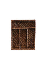 Walnut Rattan Cutlery Tray