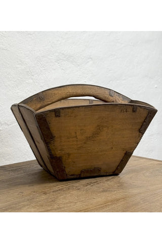 Vintage Chinese Rice Bucket