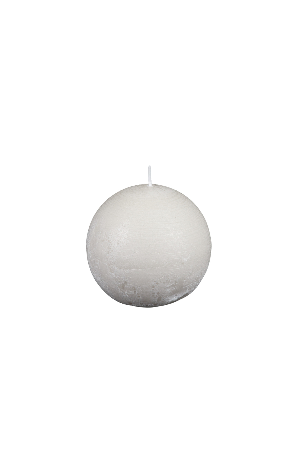 Terra Texture Sphere Candle - Nat - Magpie Style