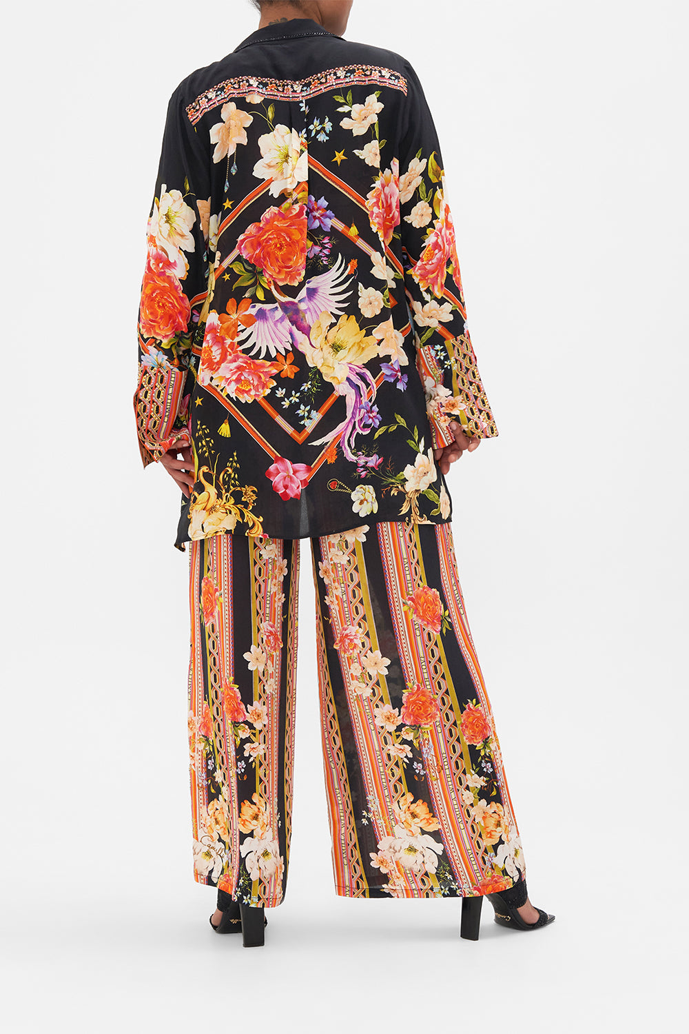 CAMILLA Split Cuff Soft Jacket - Secret History - Magpie Style