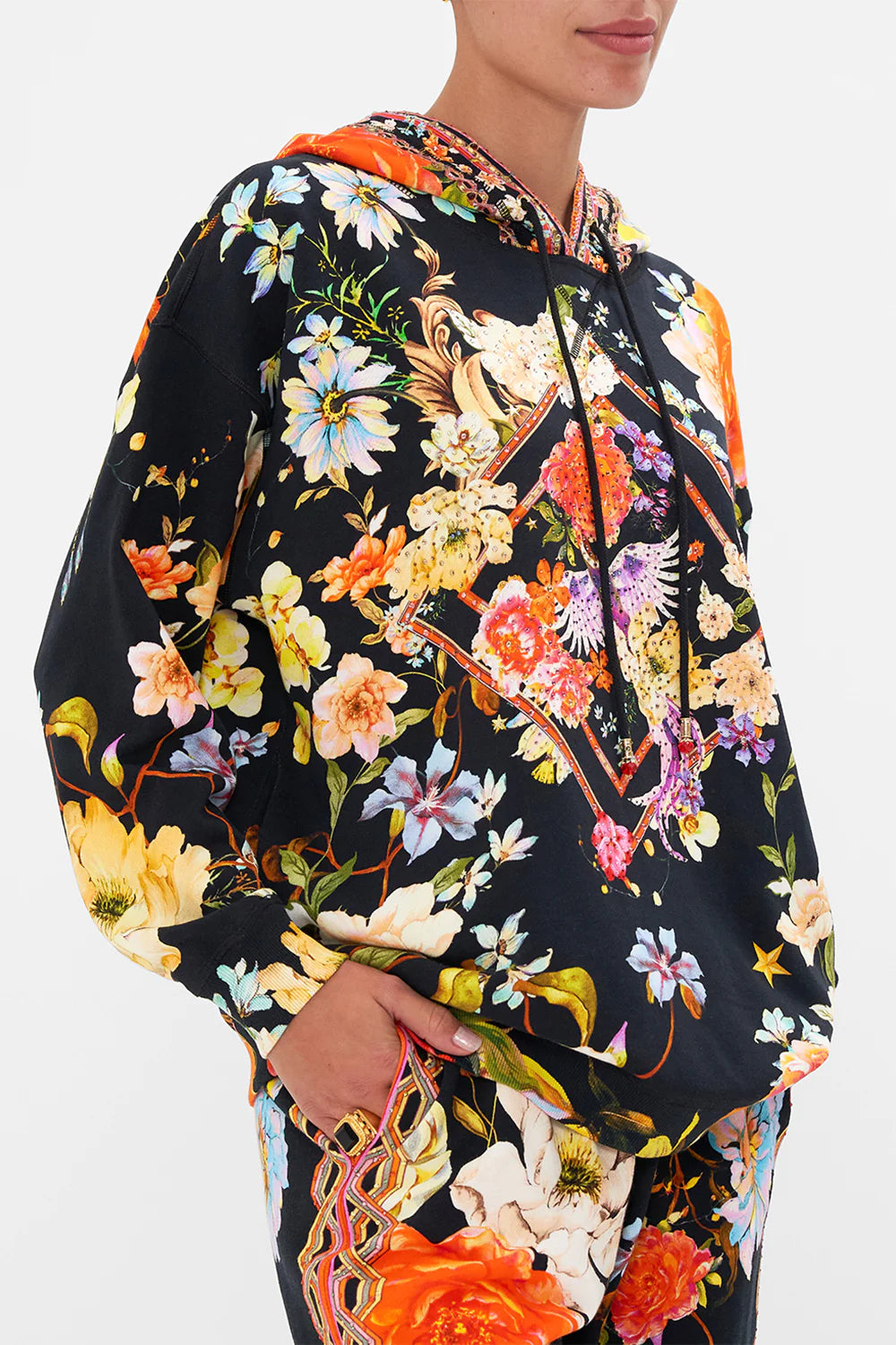 CAMILLA Hoody With Pockets - Secret History - Magpie Style