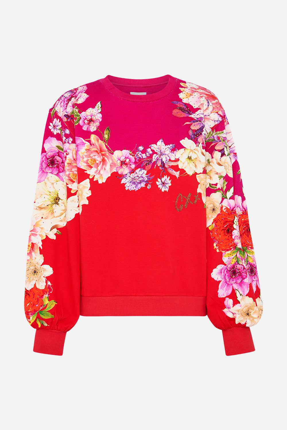 CAMILLA Blouson Sleeve Sweater - Kiss and Tell - Magpie Style
