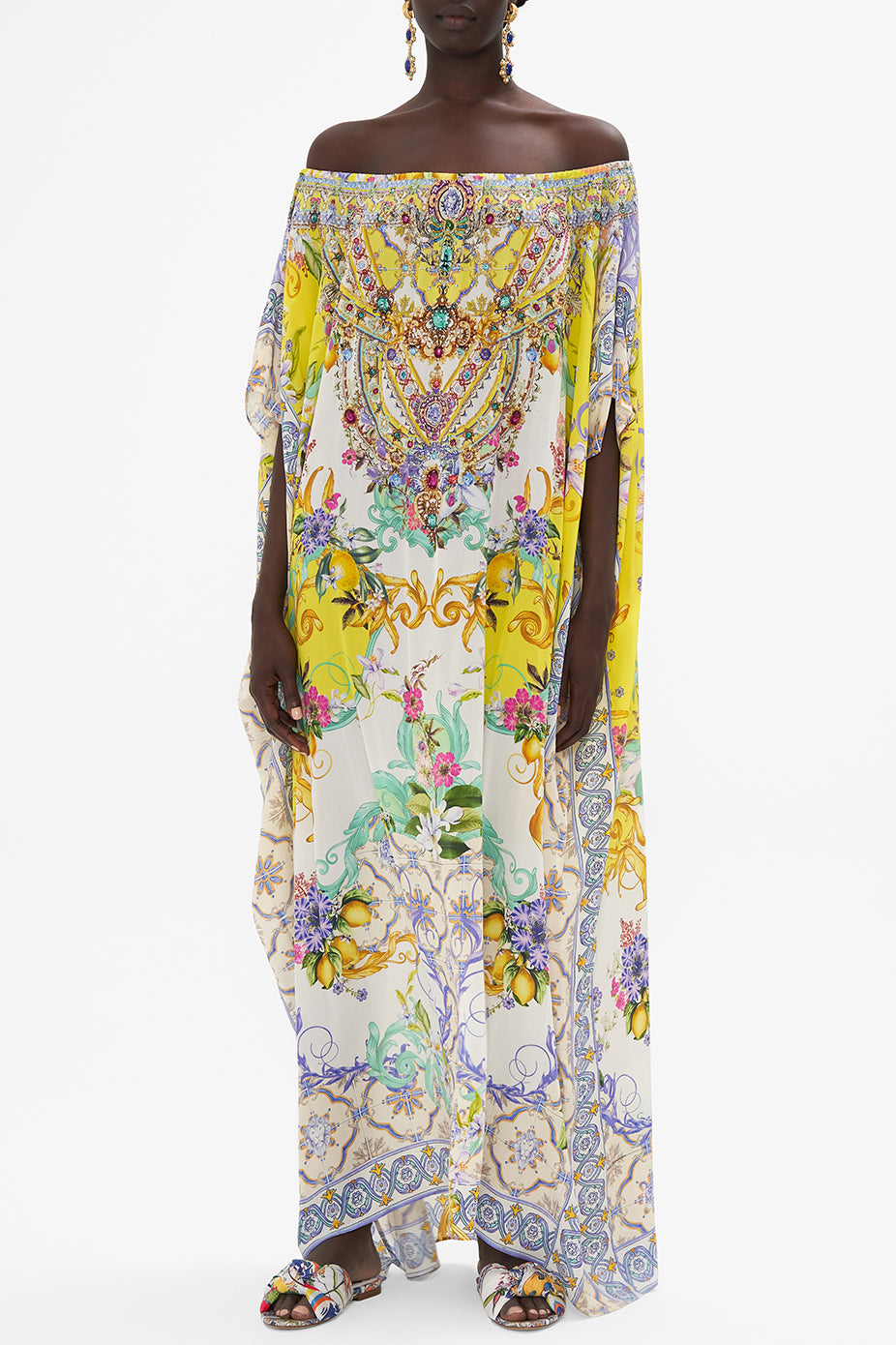 Camilla split outlet front kaftan styling