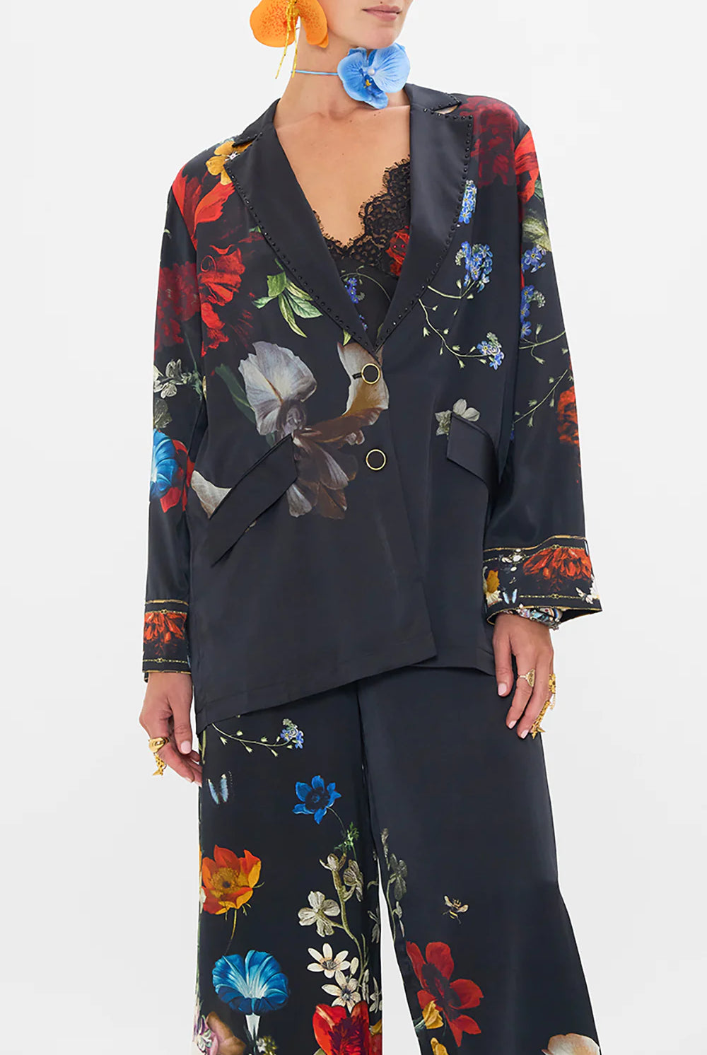 CAMILLA - Relaxed Suit Jacket A Still Life - Magpie Style