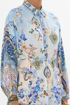 CAMILLA - Tiered Long Shirt Dress - Al Manial Palace Memoirs - Magpie Style