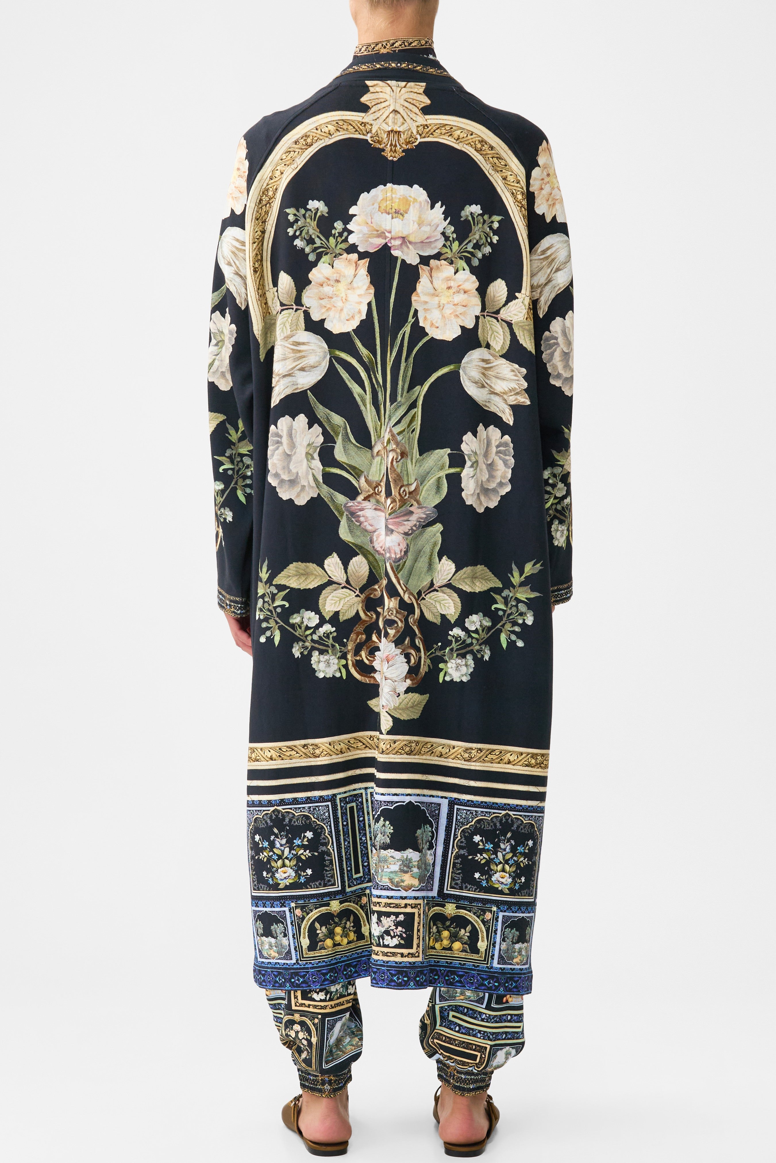 CAMILLA Sweat-Trench Coat - Ottoman Elegance - Magpie Style