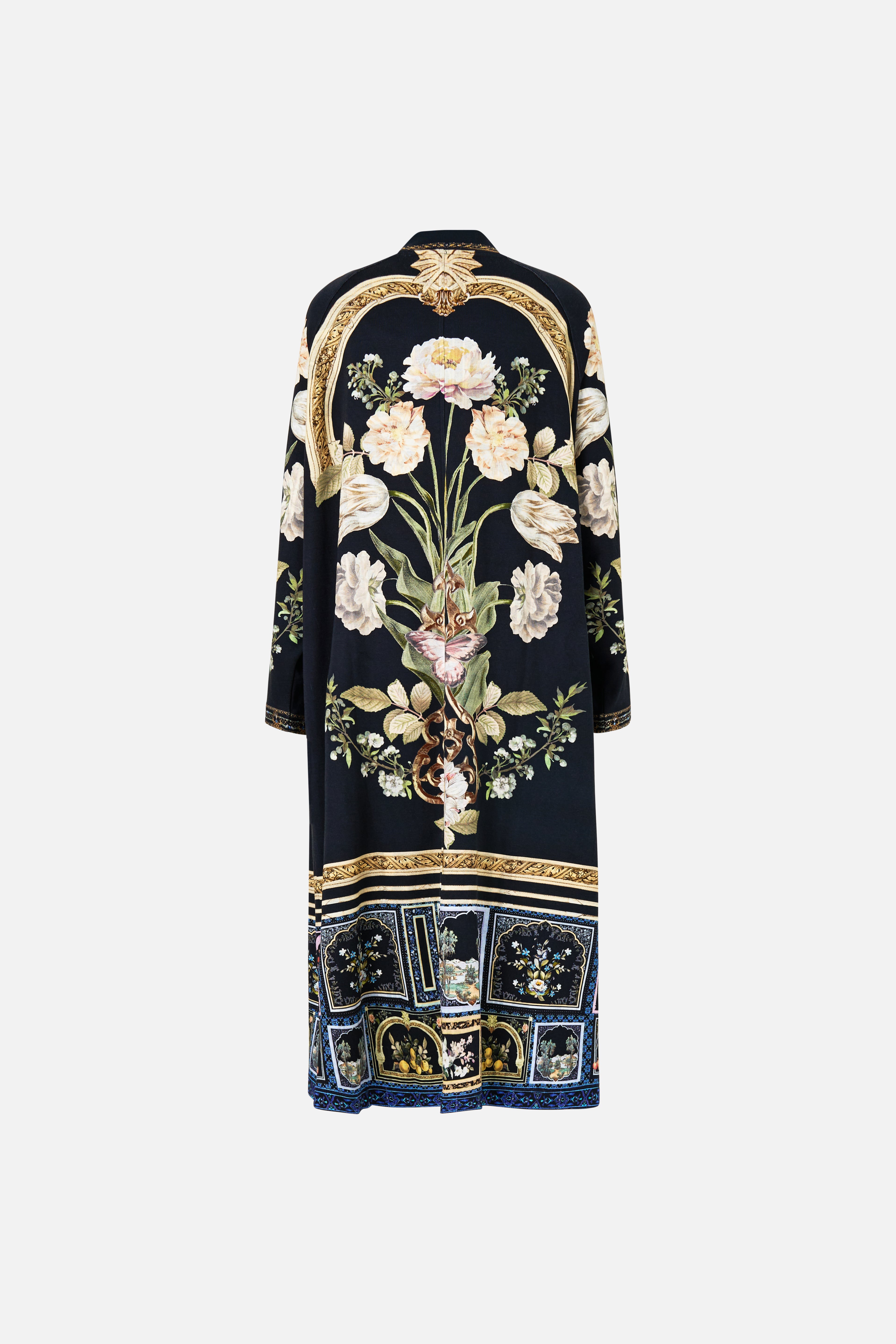 CAMILLA Sweat-Trench Coat - Ottoman Elegance - Magpie Style