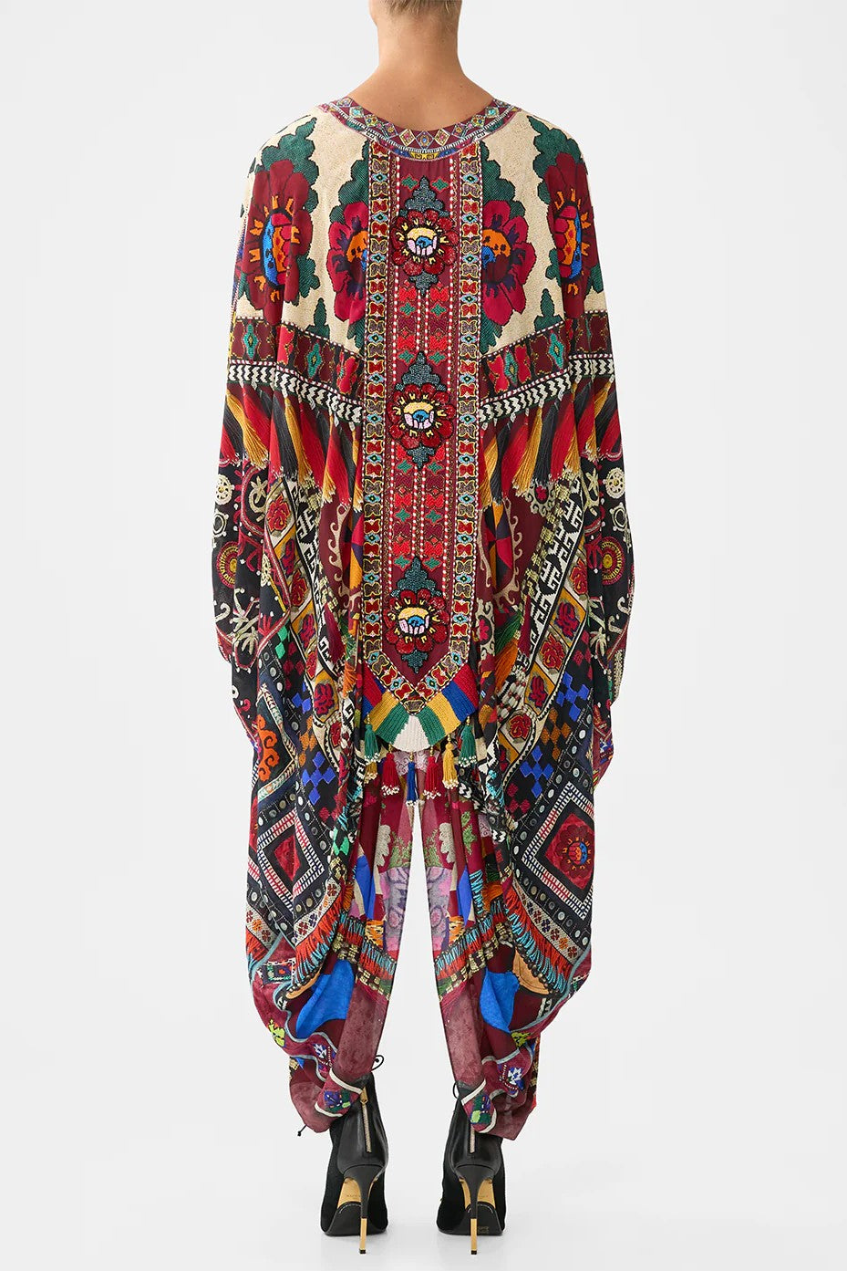 CAMILLA Layer with Centre Back Panel - Patchwork Alchemy - Magpie Style