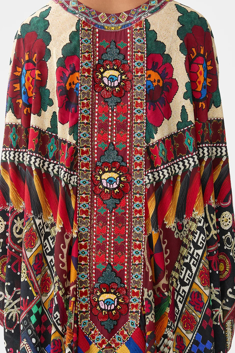 CAMILLA Layer with Centre Back Panel - Patchwork Alchemy - Magpie Style