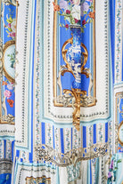 CAMILLA Long Tiered Dress with Bow Ties - Ottoman Opulence - Magpie Style