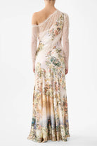 CAMILLA Lace Splice One Shoulder Dress - Twilight In Istanbul - Magpie Style