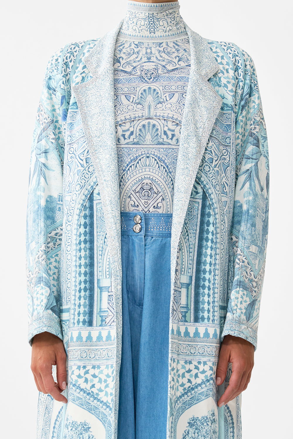 CAMILLA Sweat-Trench Coat - The Hum Of The Alhambra - Magpie Style