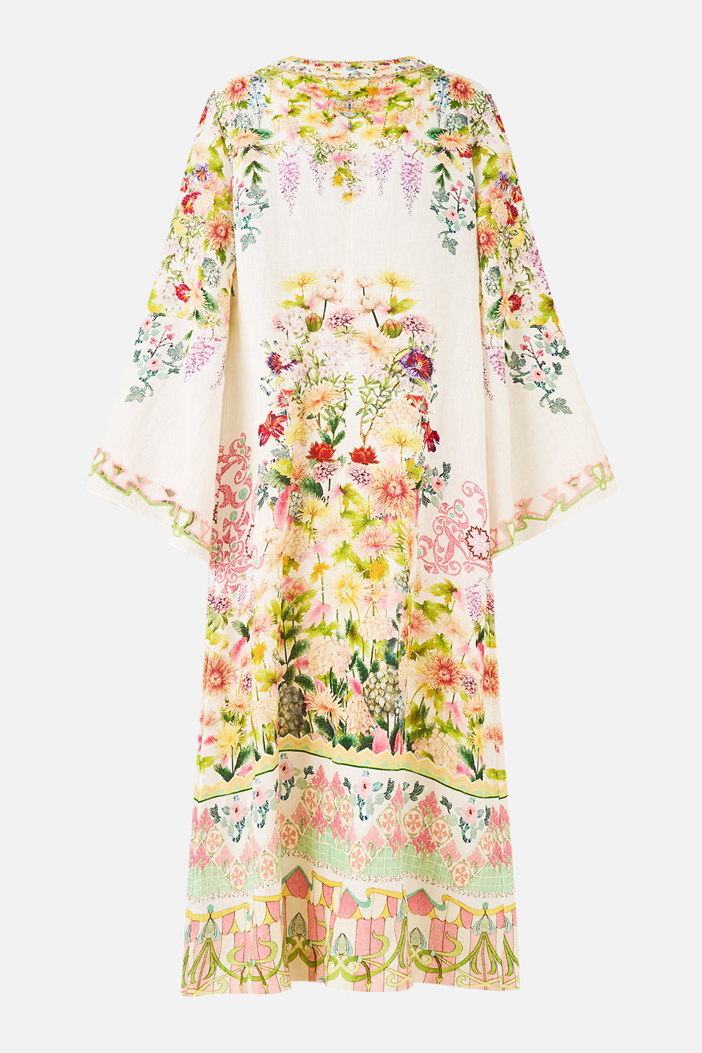 CAMILLA Deep V Neck Hardware Kaftan - The Call of Catalonia - Magpie Style