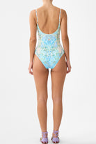 CAMILLA Scoop Neck One Piece with Scoop Back - Midsummer Mosaics - Magpie Style