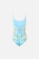 CAMILLA Scoop Neck One Piece with Scoop Back - Midsummer Mosaics - Magpie Style