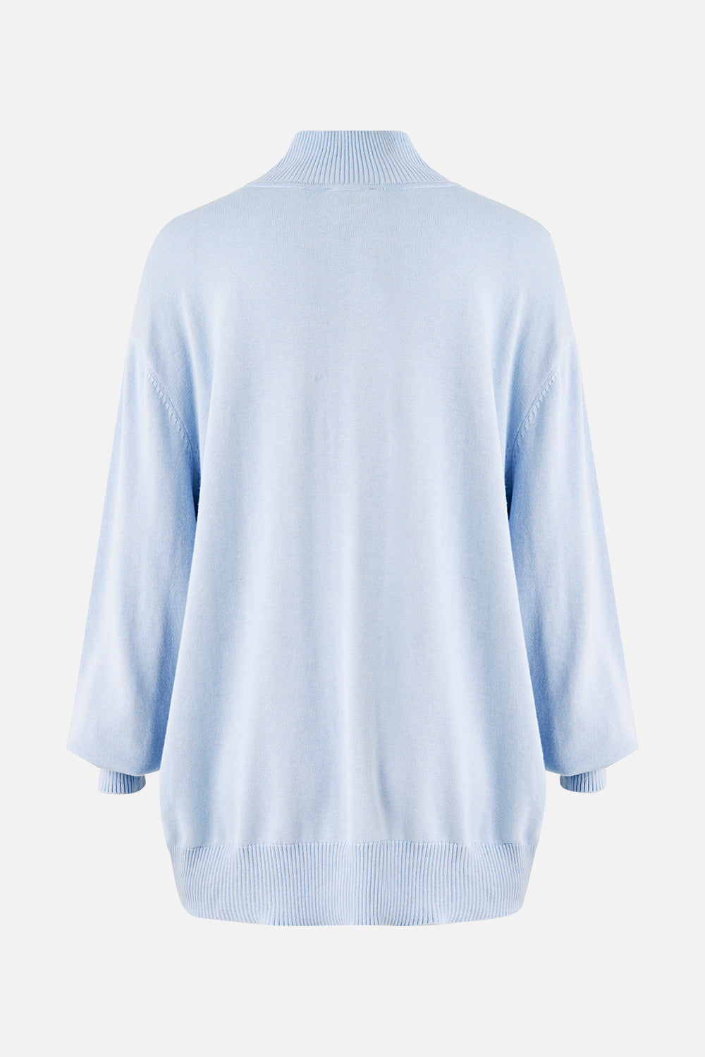 CAMILLA Silk Front Turtle Neck Knit - The Hum Of The Alhambra - Magpie Style