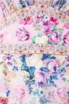 CAMILLA Two Tiered Gathered Ruffle Dress - Palatial Pastels - Magpie Style