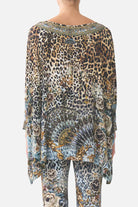 CAMILLA Scoop Neck Slouch Tee - Fiesta, Siesta, Repeat - Magpie Style