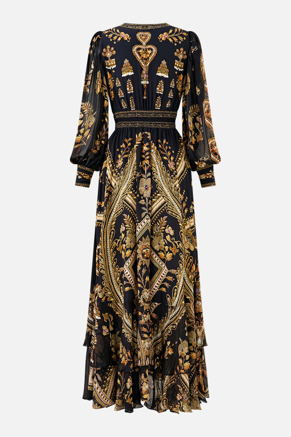 CAMILLA Long Button Front Dress - Taurus Rising - Magpie Style