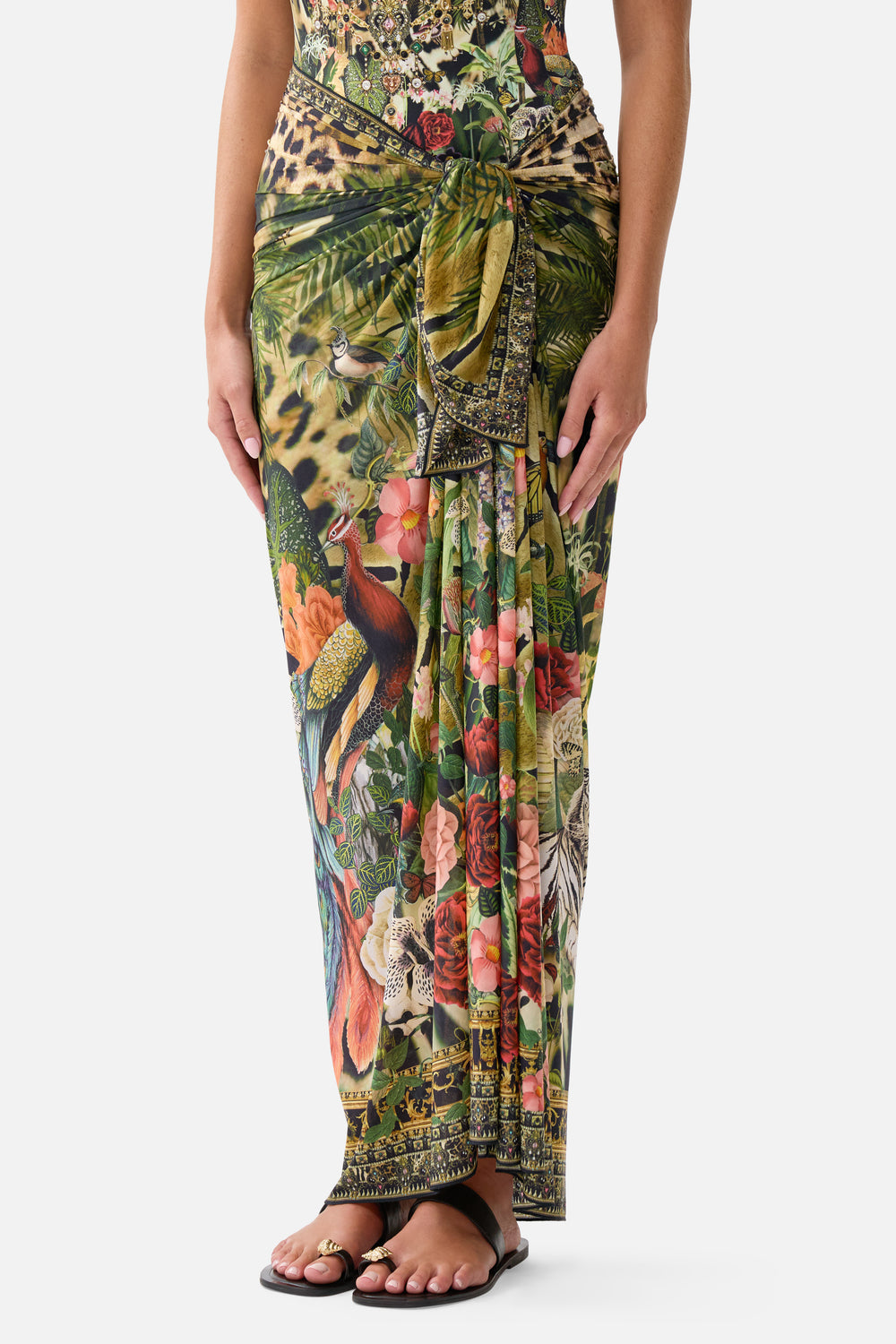 CAMILLA Multi Wear Long Sarong - Leotigra Land